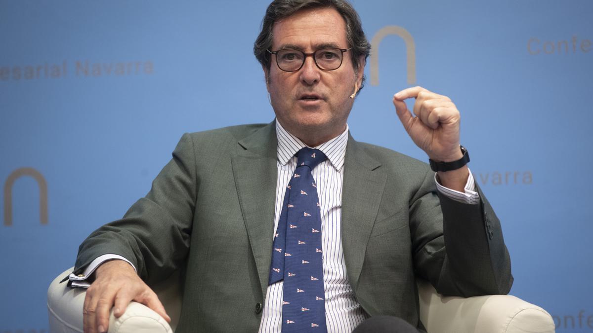 Antonio Garamendi, presidente de la CEOE.