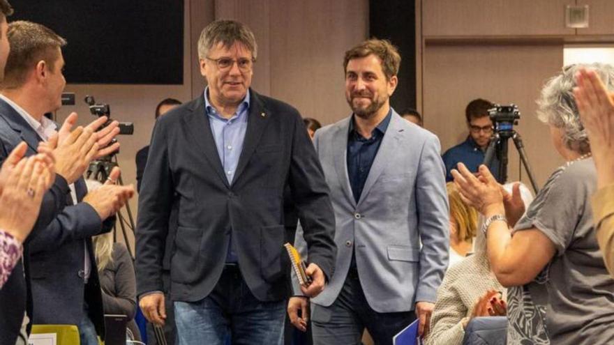 Junts insisteix en la «restitució» de Puigdemont per a mobilitzar el vot
