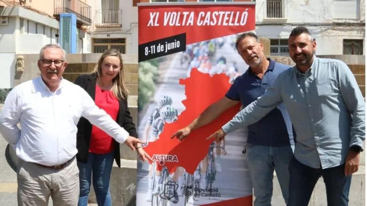 El final de etapa de la Volta a Castelló en Altura ya está en marcha.
