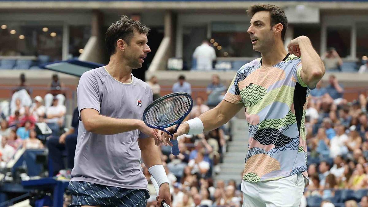 Marcel Granollers y Horacio Zeballos, en un partido