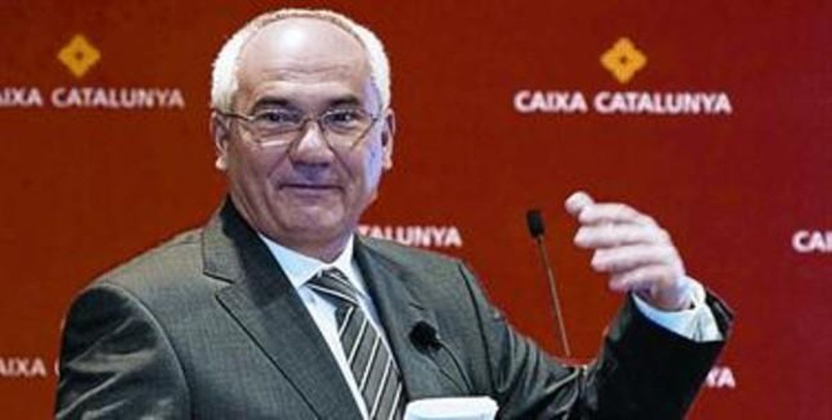 Adolf Todó, director general de Caixa Catalunya.
