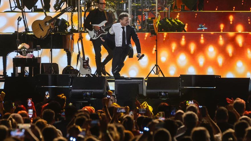 La famosa que asistió al concierto de Luis Miguel en València