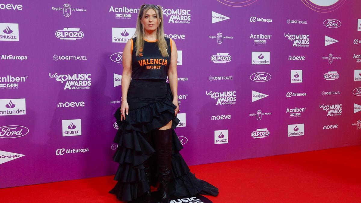 La alfombra roja de los 40 Music Awards en el Roig Arena de Valencia