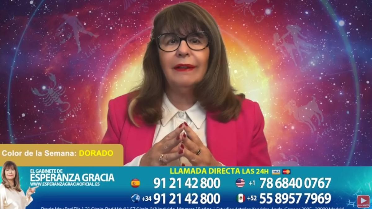 Ni Tauro ni Piscis, Esperanza Gracia tiene claro cuáles son los signos que tendrán peor suerte durante la semana