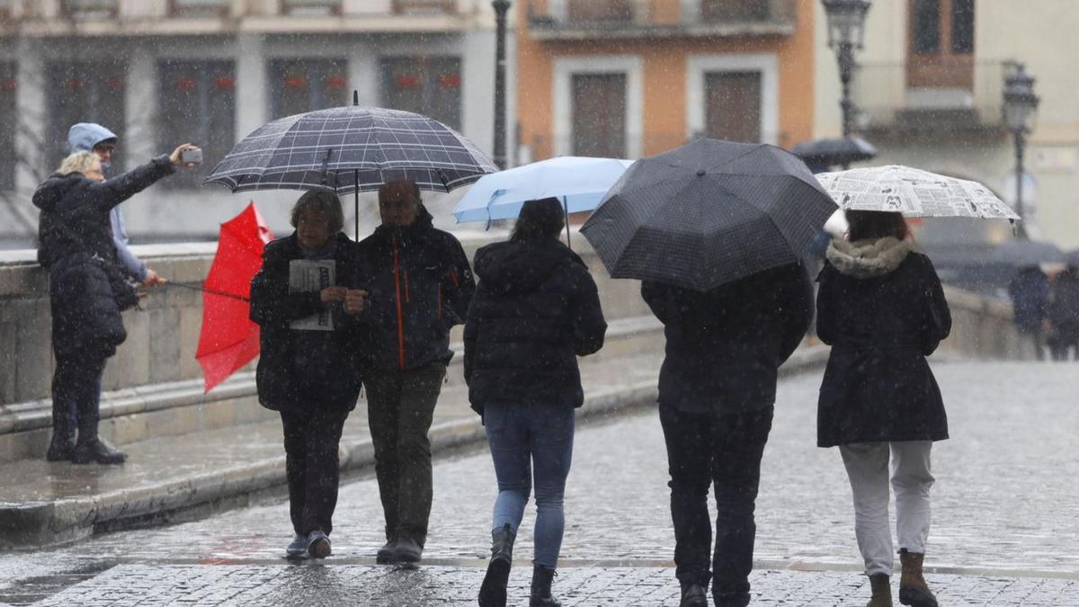 A Girona fins a mitja tarda havien caigut 67,5 litres per metre quadrat.  | ANIOL RESCLOSA