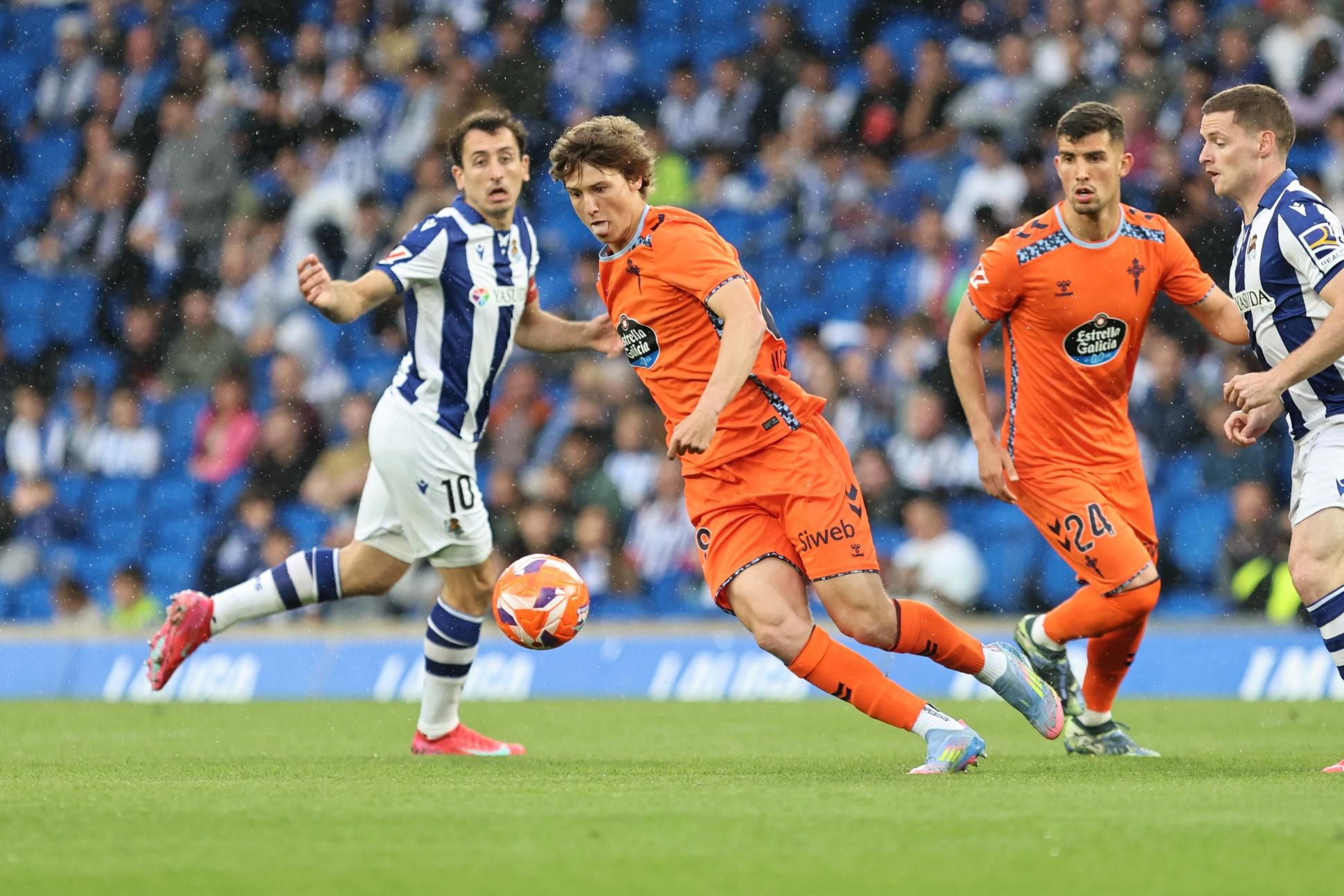 Las mejores imágenes del Real Sociedad - Celta