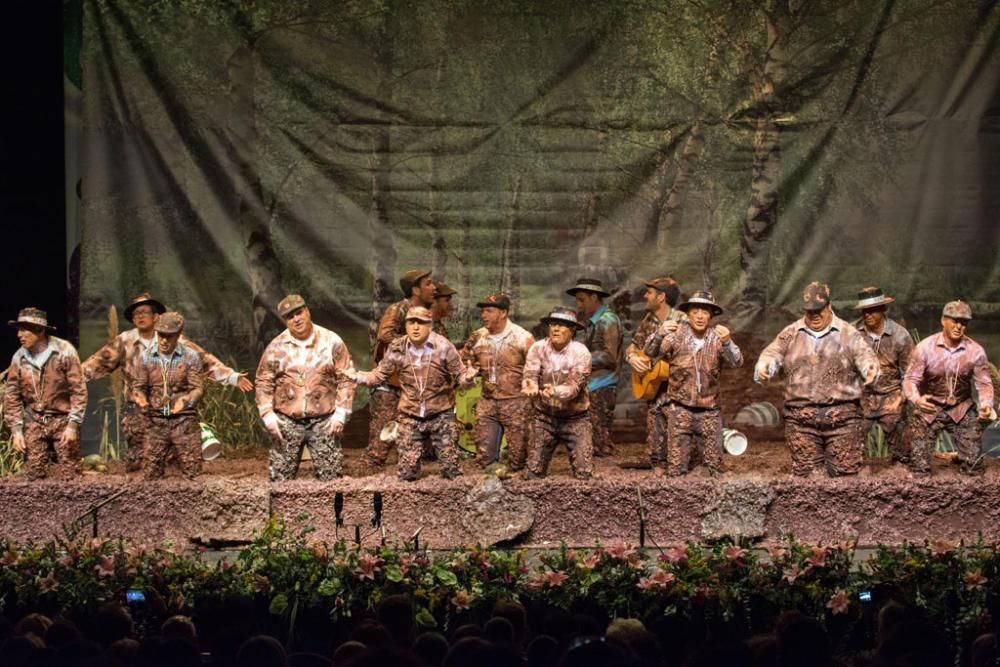 La murga malagueña 'Los secos del Rocío'.