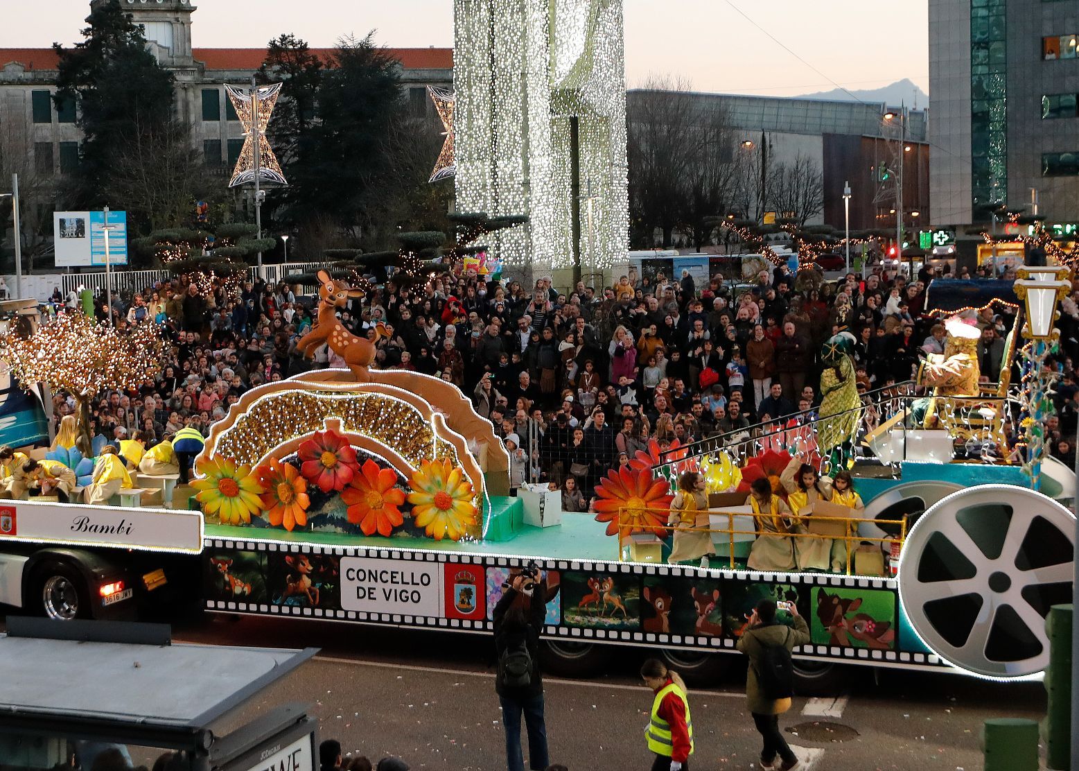 Los Reyes Magos regresan a Vigo, el epicentro mundial de la Navidad