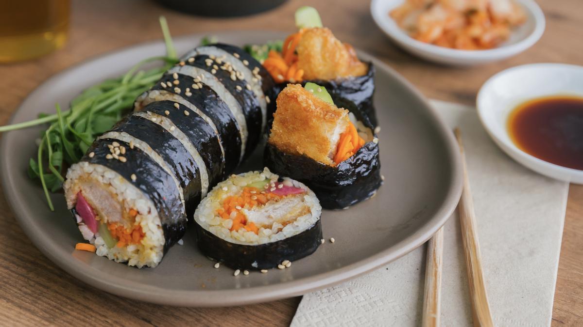 El 'kimbap roll' de Mamá Uma