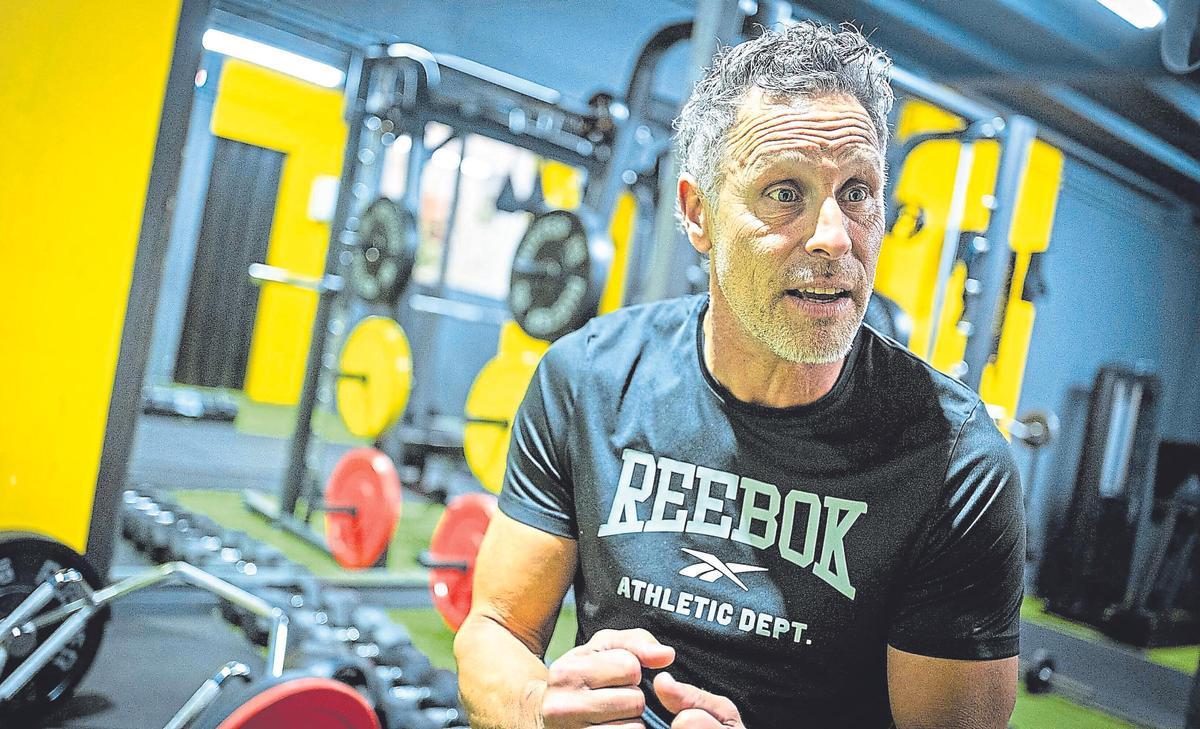 Diego Intelisano en su centro de entrenamiento, en Santa Cruz de Tenerife.