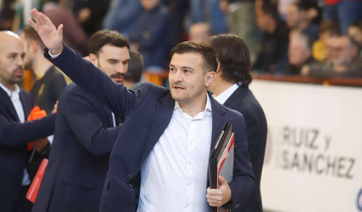 Emanuel Santoro, en un encuento del Córdoba Futsal disputado en Vista Alegre.