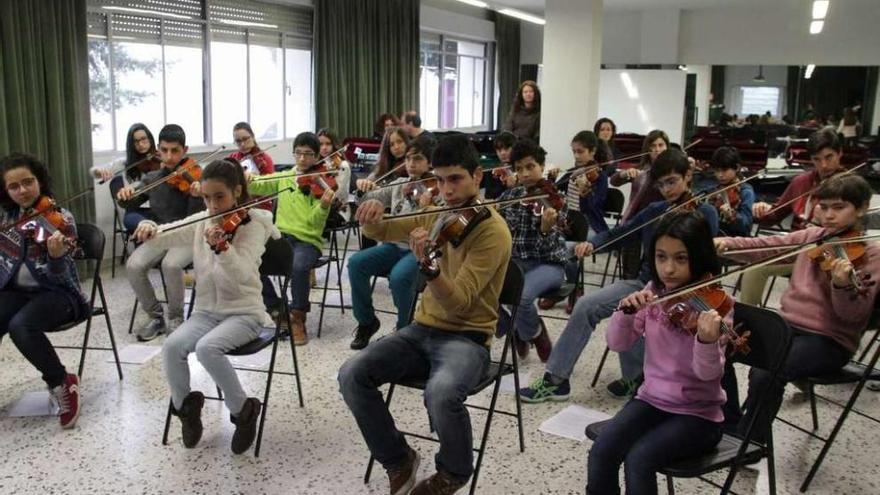 El sonido de cuerda toma el Conservatorio