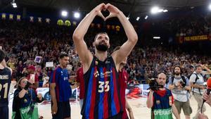 Mirotic se siente muy querido por la afición culé