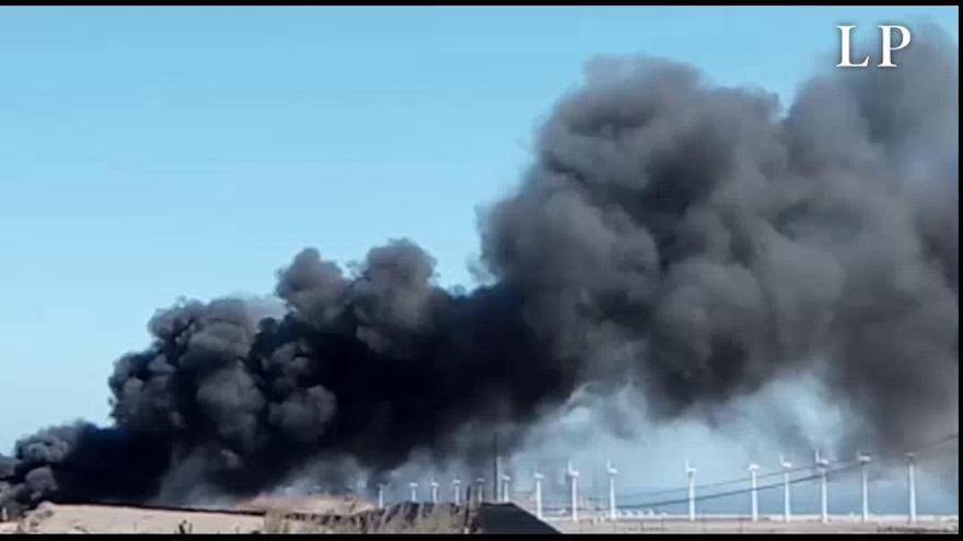 Incendio en Pozo Izquierdo