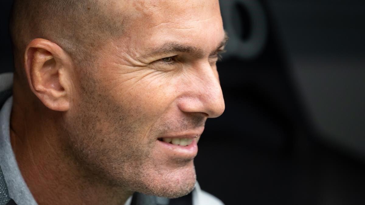 Zinedine Zidane, con la mente puesta en un título liguero que se le resiste