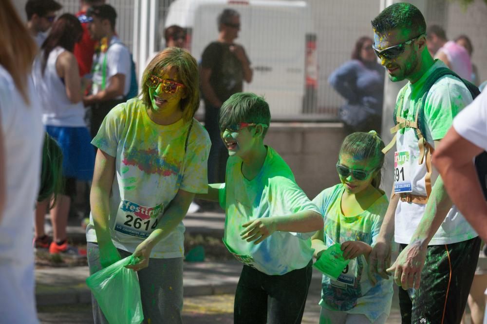 Arcoíris de corredores en el FestiRun