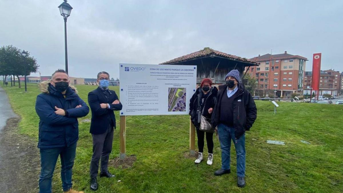 El parque de La Cabornia, nueva zona de uso canino de La Corredoria | LNE