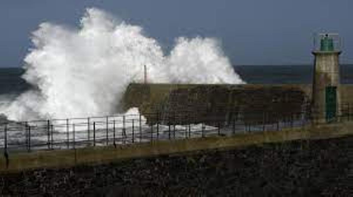 Mal estado del mar.