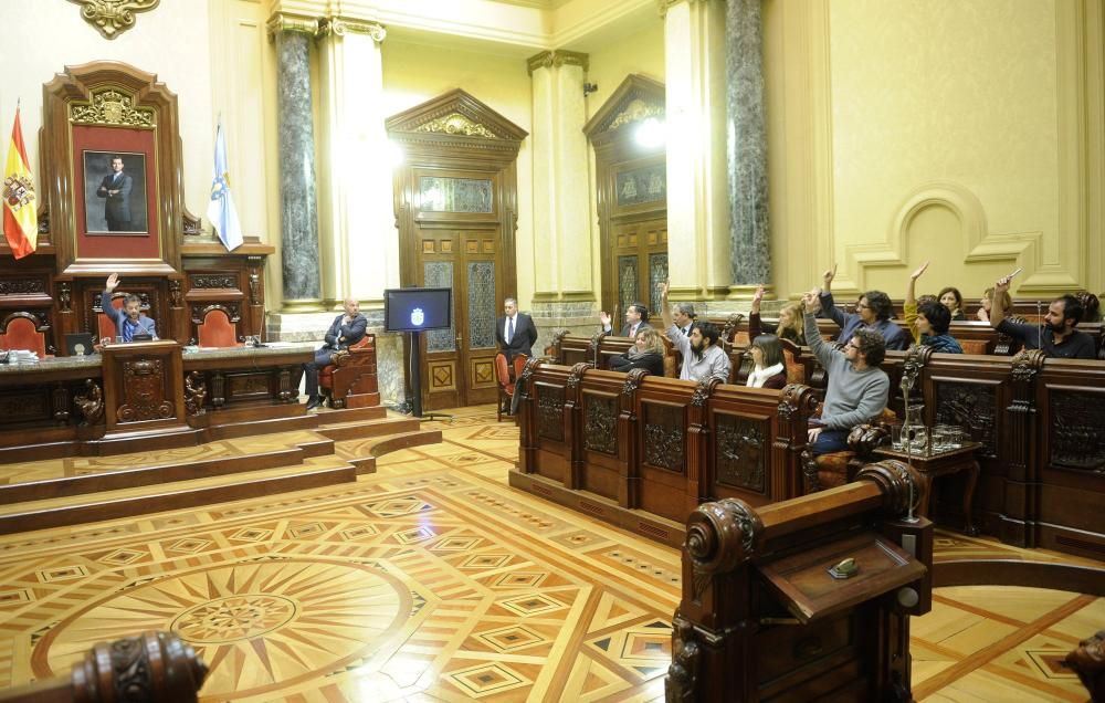 Pleno en A Coruña: Presupuestos 2016