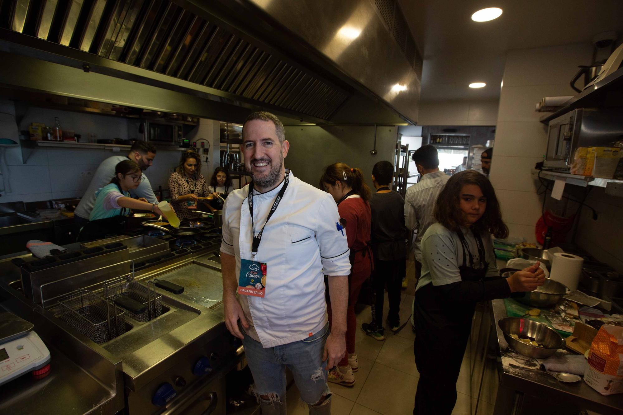 Pequeños aspirantes a chef en Ibiza