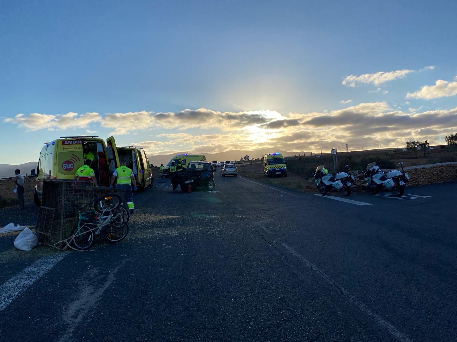 Herido grave un niño de seis años en Fuerteventura