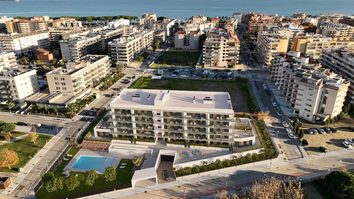 Varios complejos residenciales en La Pineda, en Tarragona, otro destino muy elegido por los aragoneses.