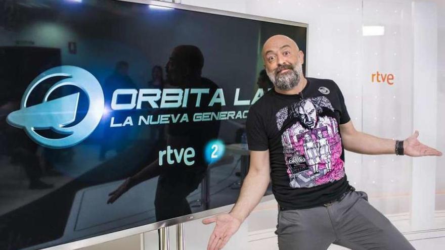 Goyo Jiménez, en la presentación de &#039;Órbita Laika: La nueva generación&#039;.