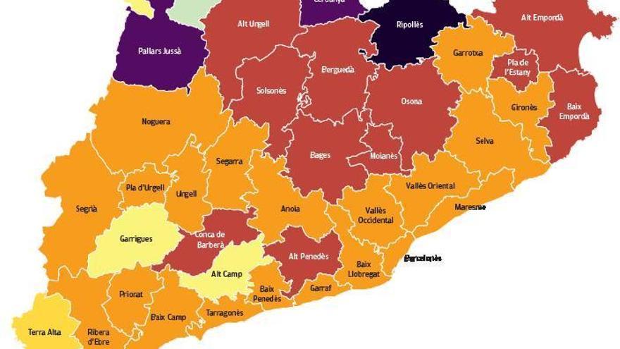 El risc de rebrot continua a l’alça a Manresa i s’acosta als 500 punts