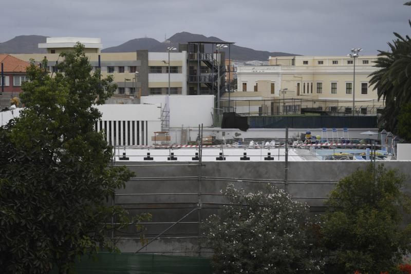 15-07-19 LAS PALMAS DE GRAN CANARIA. PISCINAS JULIO NAVARRO. LAS PALMAS DE GRAN CANARIA. Reconstruccion de las Piscinas de Julio Navarro. Fotos: Juan Castro.  | 15/07/2019 | Fotógrafo: Juan Carlos Castro