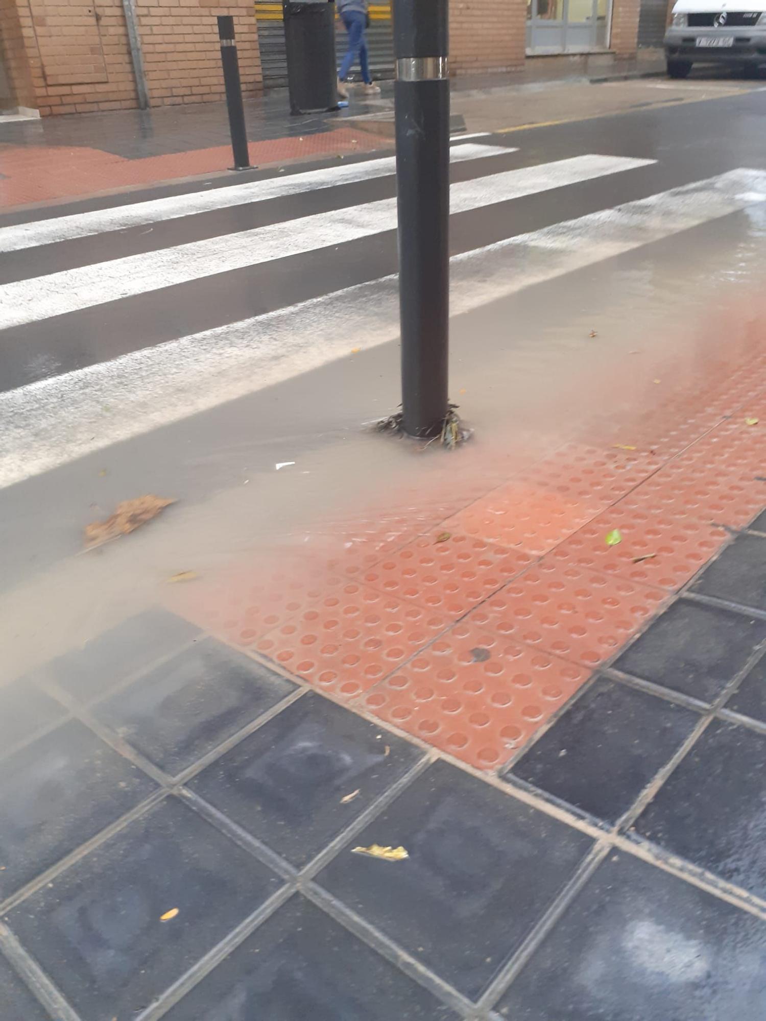 Inundaciones en el barrio balcón del Turia de Quart de Poblet