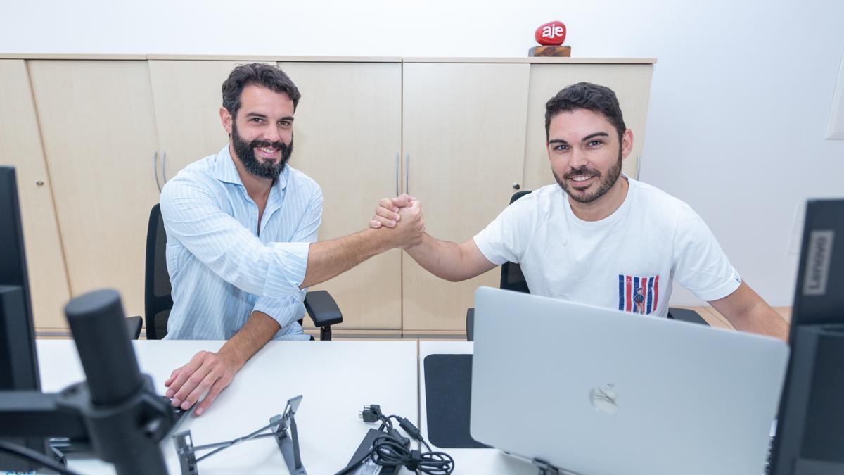 Jose David Expósito y Cristóbal Cano, socios y fundadores de Studio128k