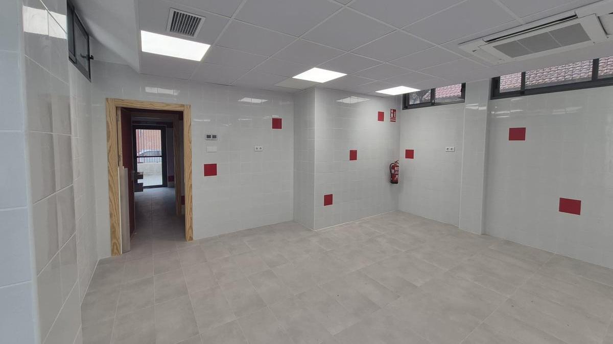 Nuevo comedor escolar en el CEIP Francisco Giner de los Ríos de Santiago el Mayor.