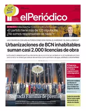 La portada de EL PERIÓDICO del 1 de julio de 2026