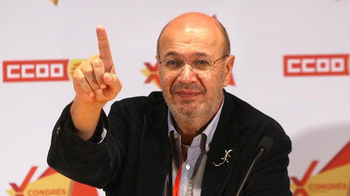 El secretari general de CCOO de Catalunya, Joan Carles Gallego. El secretari general de CCOO de Catalunya, Joan Carles Gallego.