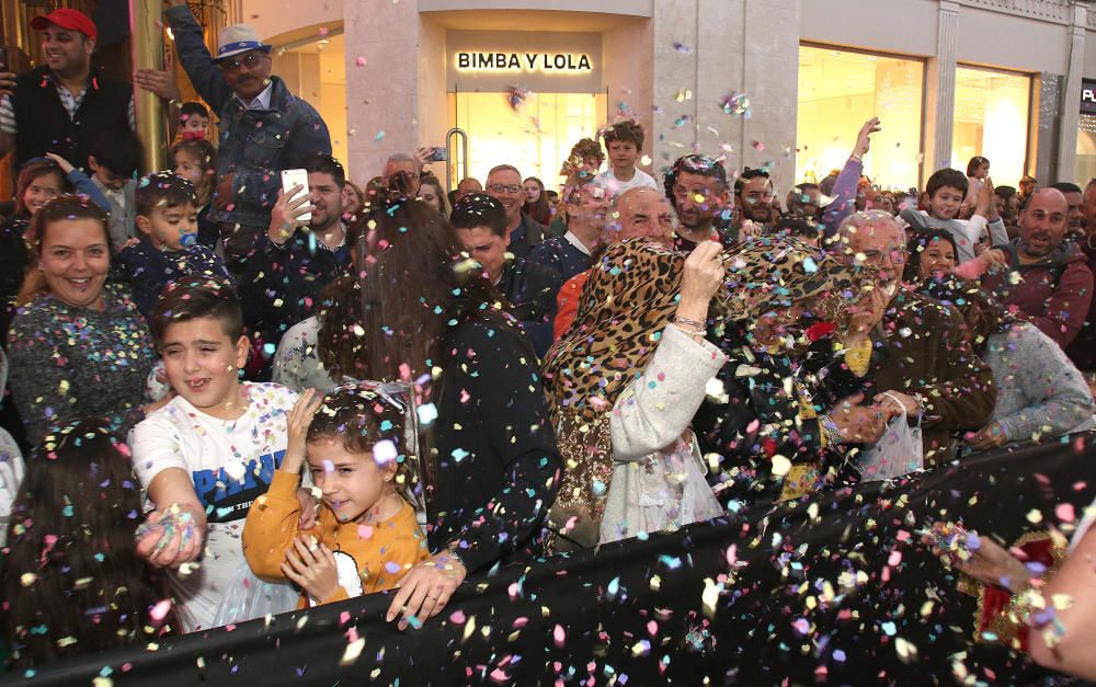 Sábado de carnaval en Málaga