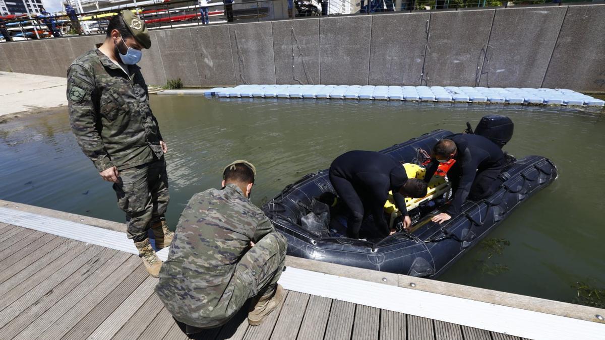 El Ejército se une a la búsqueda en el Ebro de Karim