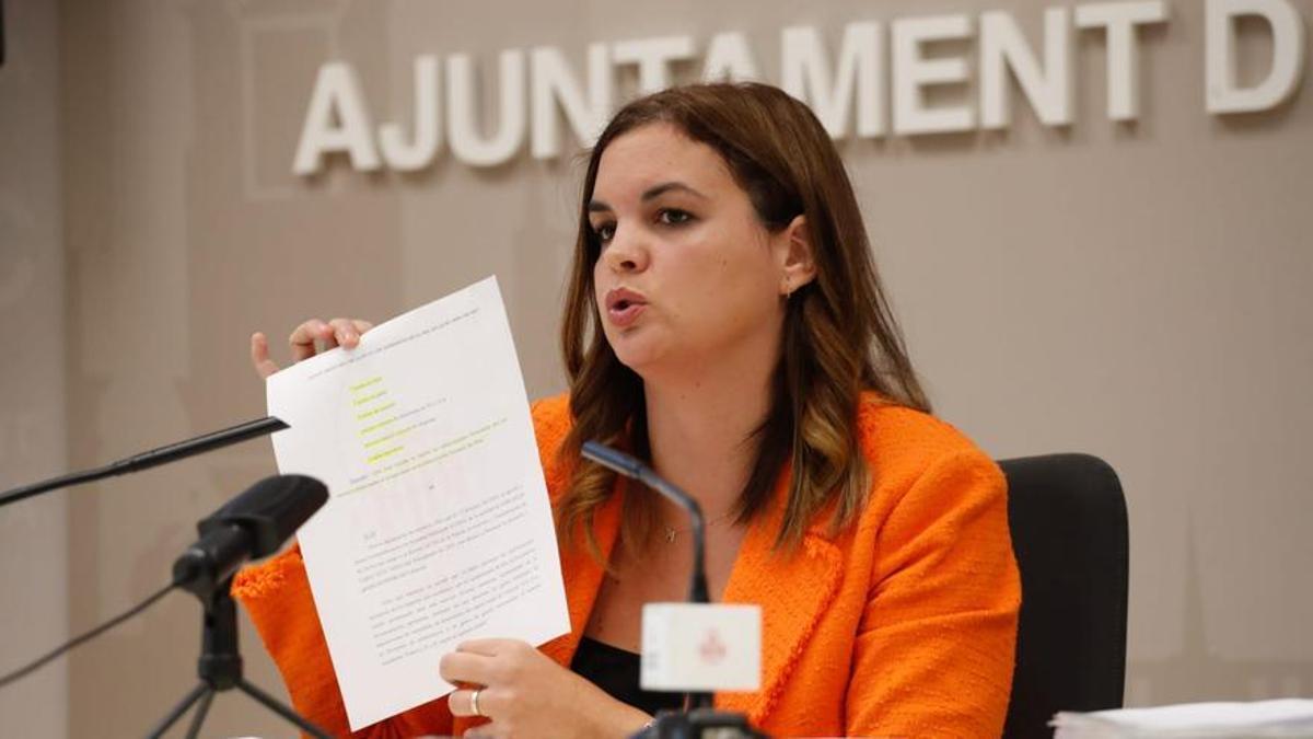 Sandra Gómez vuelve a reforzar la posición del consistorio