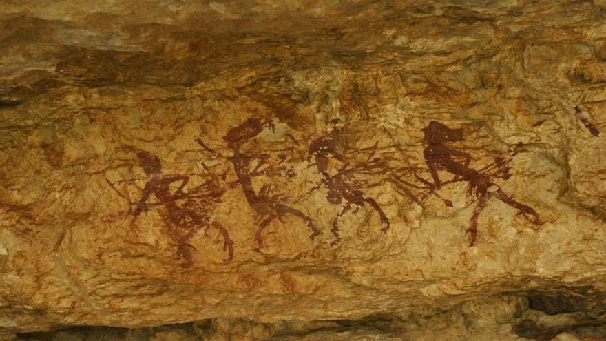 Una exposició itinerant mostrarà l’art rupestre mediterrani