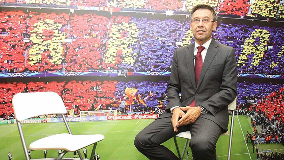 Josep Maria Bartomeu, candidato a la presidencia del Barça