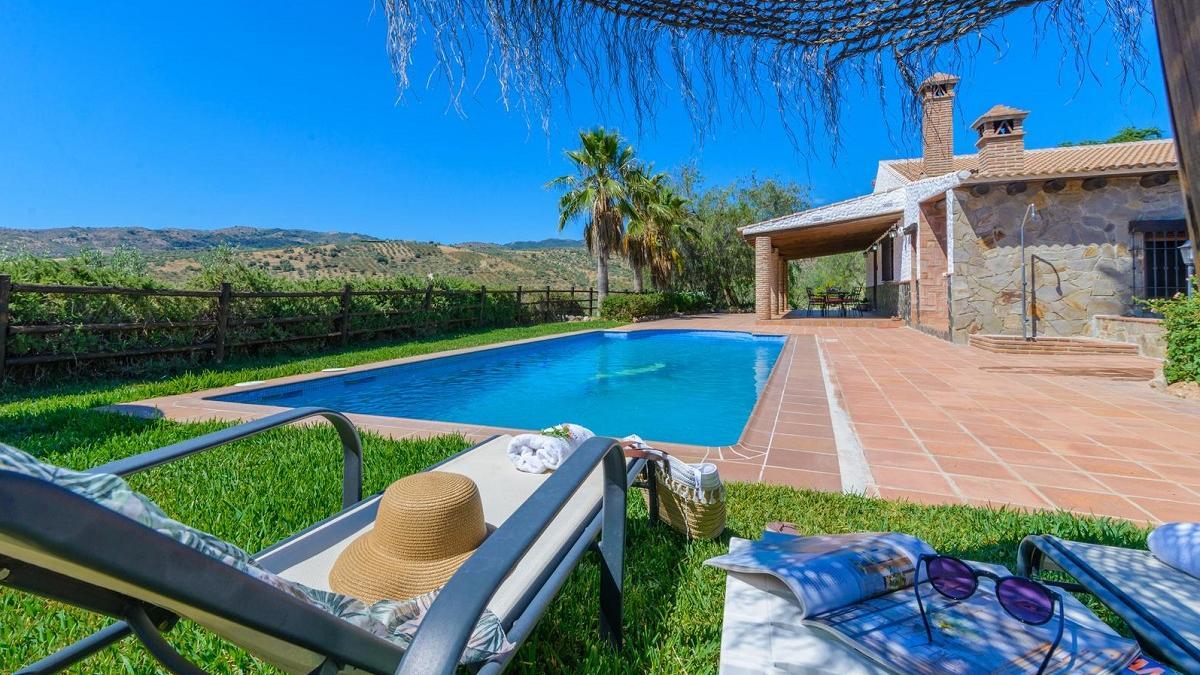 Una casa rural en Málaga.