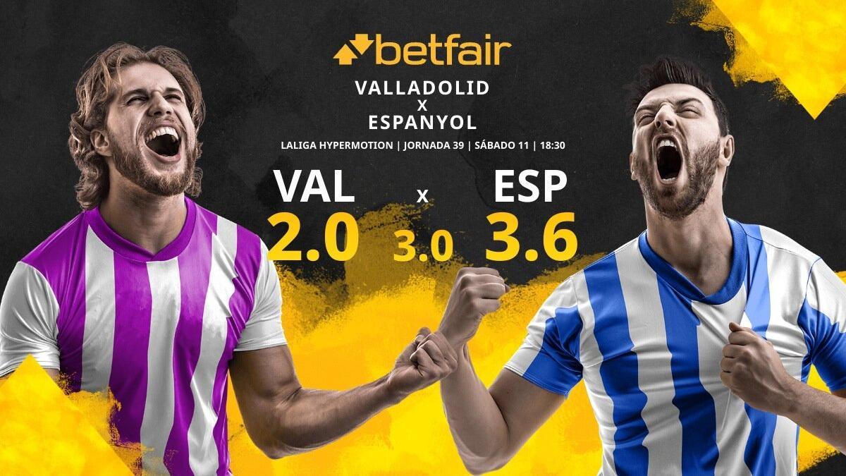 Real Valladolid vs. RCD Espanyol: horario, TV, estadísticas, clasificación y pronósticos
