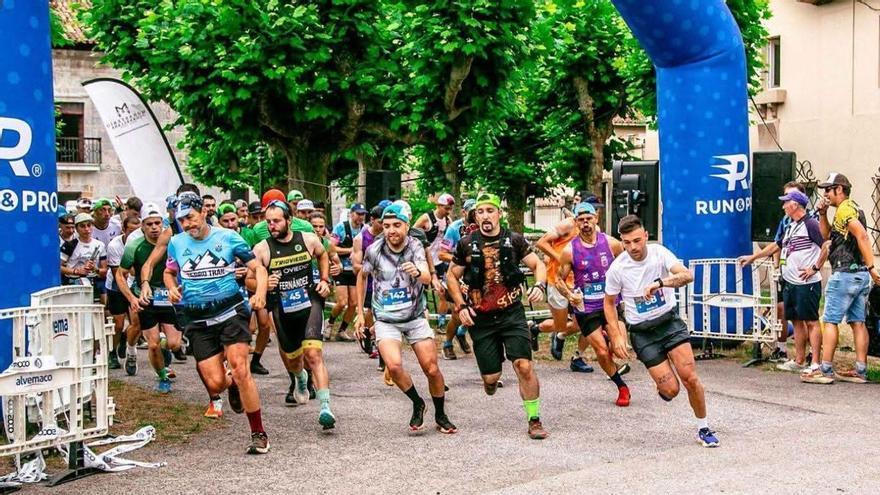 El Trail del Salmón en Cornellana, un éxito pese al calor: "Vamos a intentar moverlo de fecha para la segunda edición"