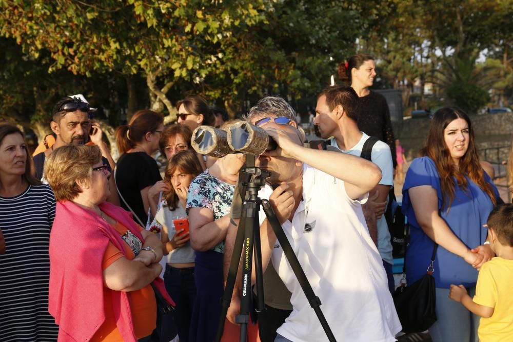 Vigo fue el mejor lugar de la Península para disfrutar del eclipse de sol