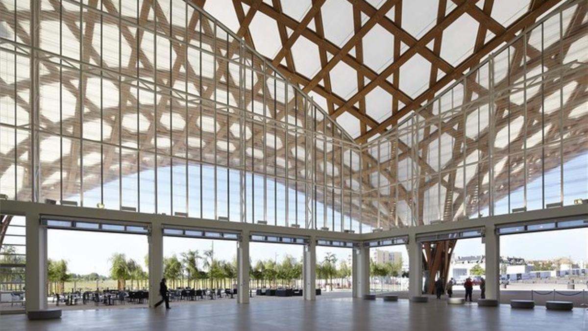 Centro Pompidou de Metz, obra de Shigeru Ban