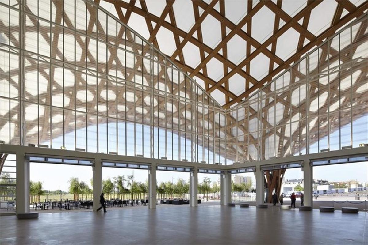 Centre Pompidou de Metz, obra de Shigeru Ban.