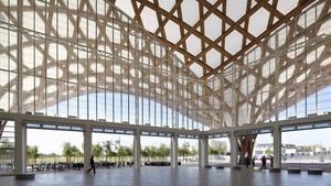 Centro Pompidou de Metz, obra de Shigeru Ban.