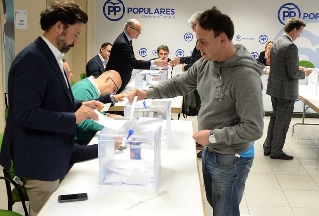 VOTACIONES EN EL PP DE CANARIAS