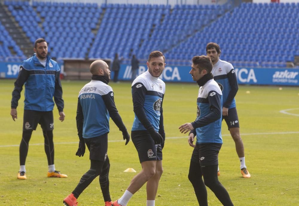 Última sesión antes de visitar el Vicente Calderón