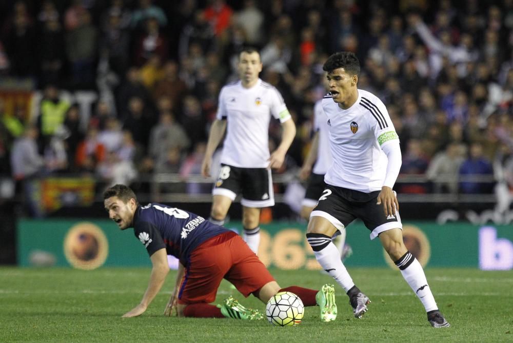 Las mejores fotos del Valencia - Atlético de Madrid