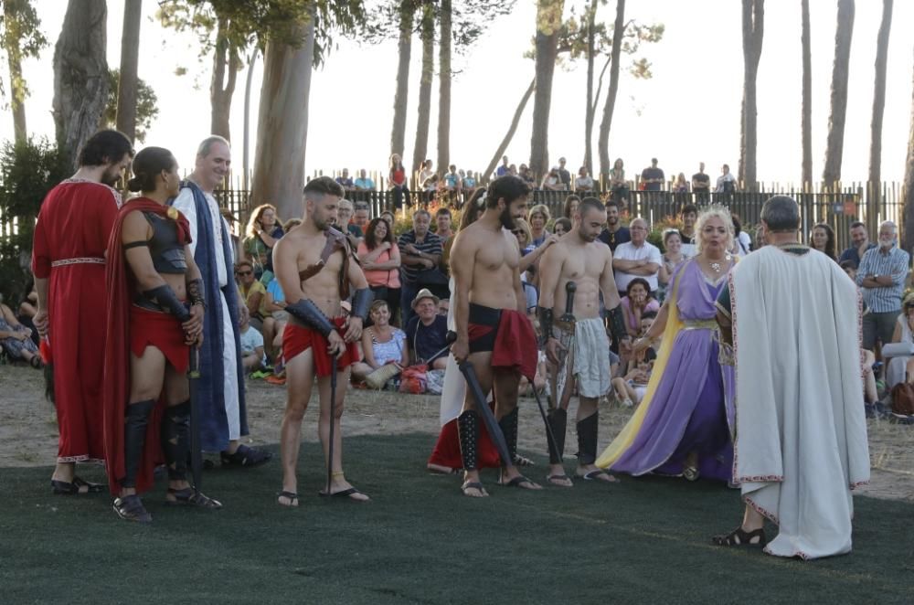 Fin de la teatralización de la finca Mirambel